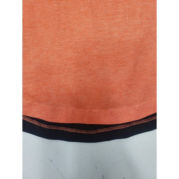 Harley Davidson Motorcycles Rhinestone Tank Top Black Orange Gray Size L - Picture 3 of 10